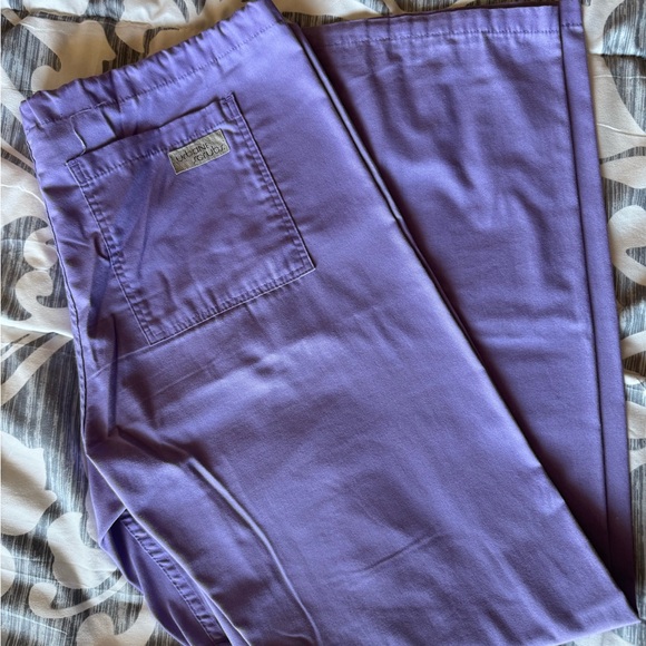 Purple Scrub Set - Picture 2 of 11